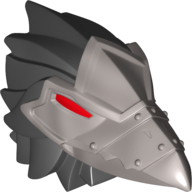Lego hlava Chima Raven, černá (6031748, 6055128)